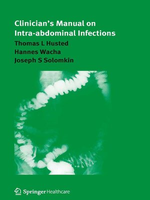 cover image of Clinician's Manual on Intra-abdominal Infections